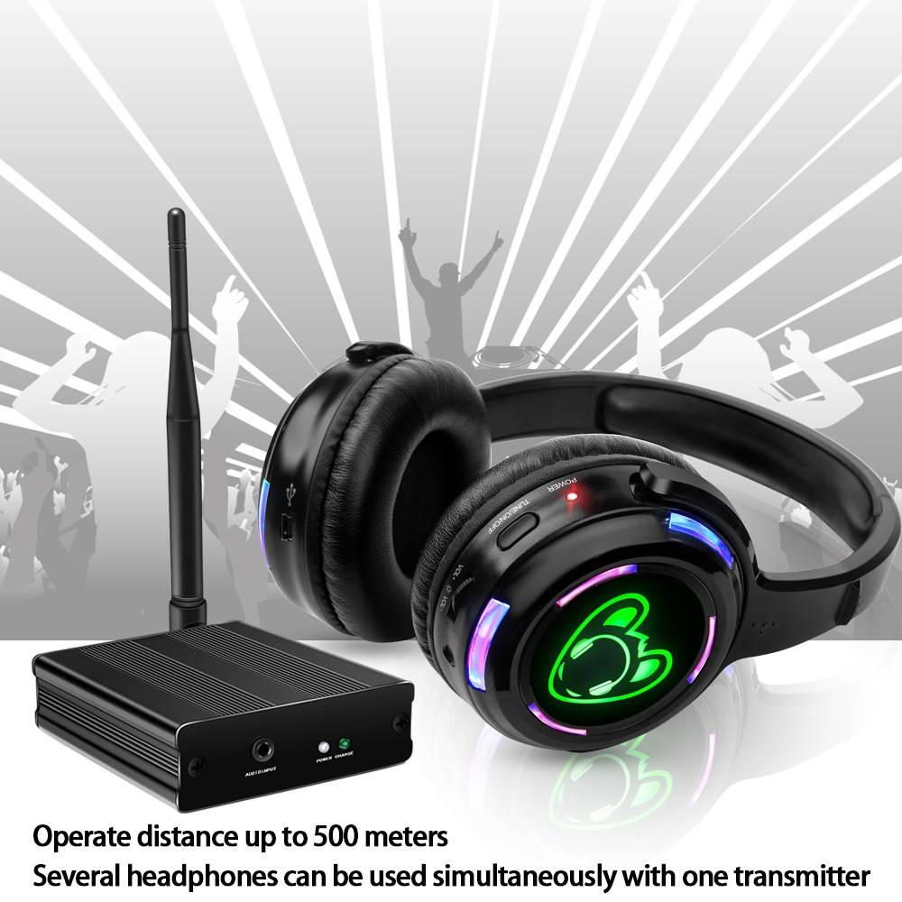 Silent Disco Headphone System  - Party Games Mobile recensie en prijs