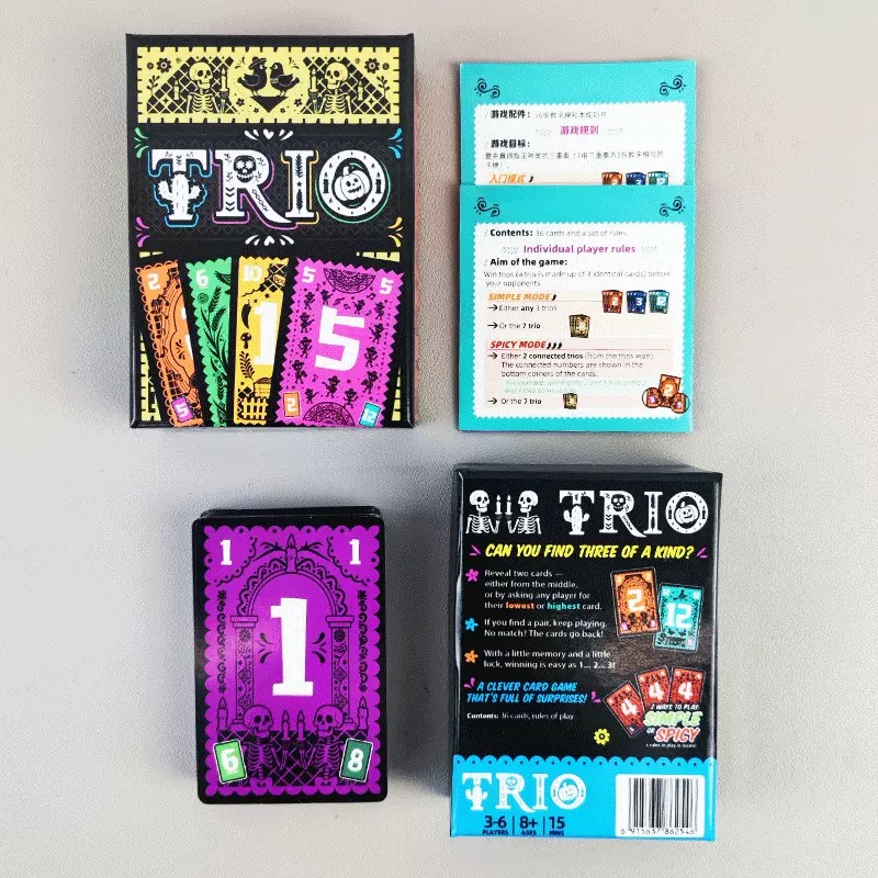 Trio, Family  Card Gameon the  - Party Games List recensie en prijs