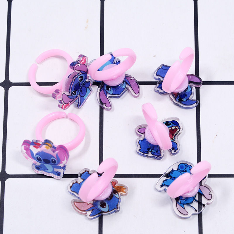 Stitch Acrylic Ring 10/20pcs K - Party Games Gifts recensie en prijs