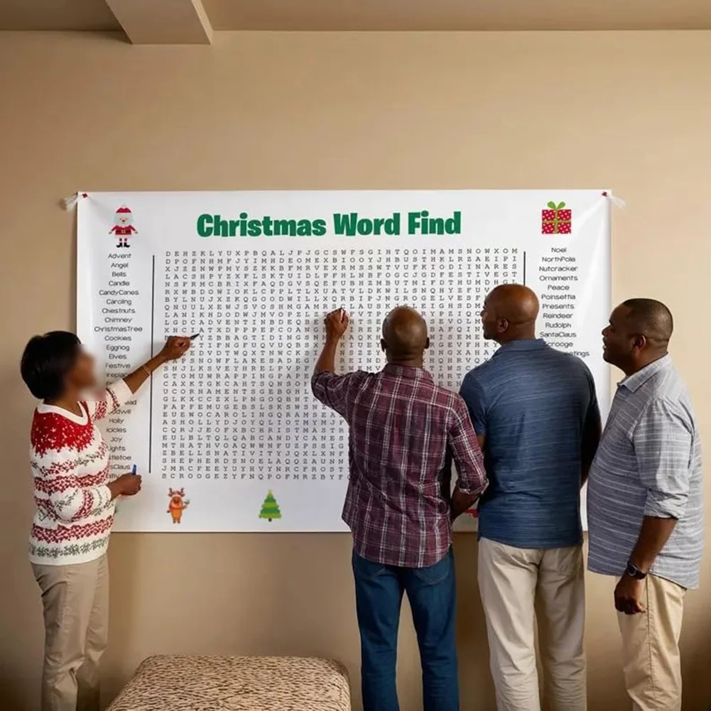 Large Christmas Word Search Po - Party Games Large Groups recensie en prijs