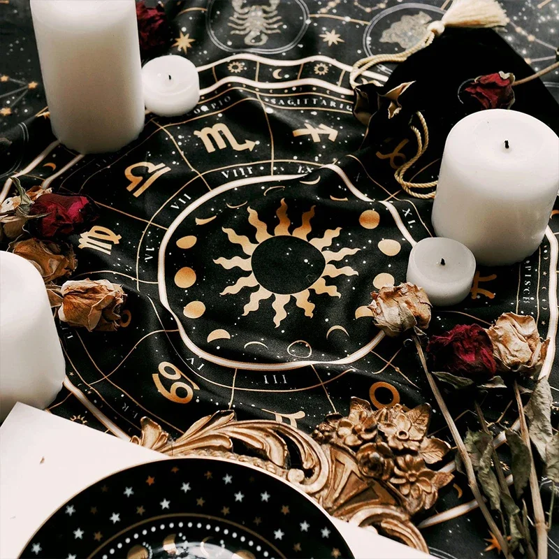Tarot Cloth Zodiac Wheel Astro - Zodiac Party Games recensie en prijs