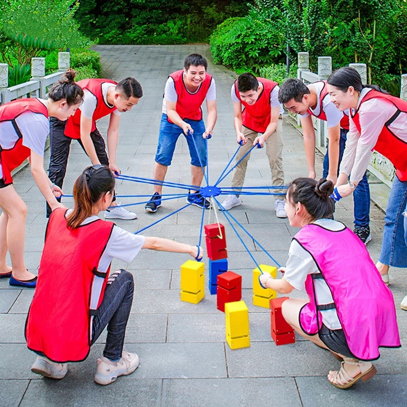 Teamwork Games Tower Building  - Party Games No Equipment recensie en prijs