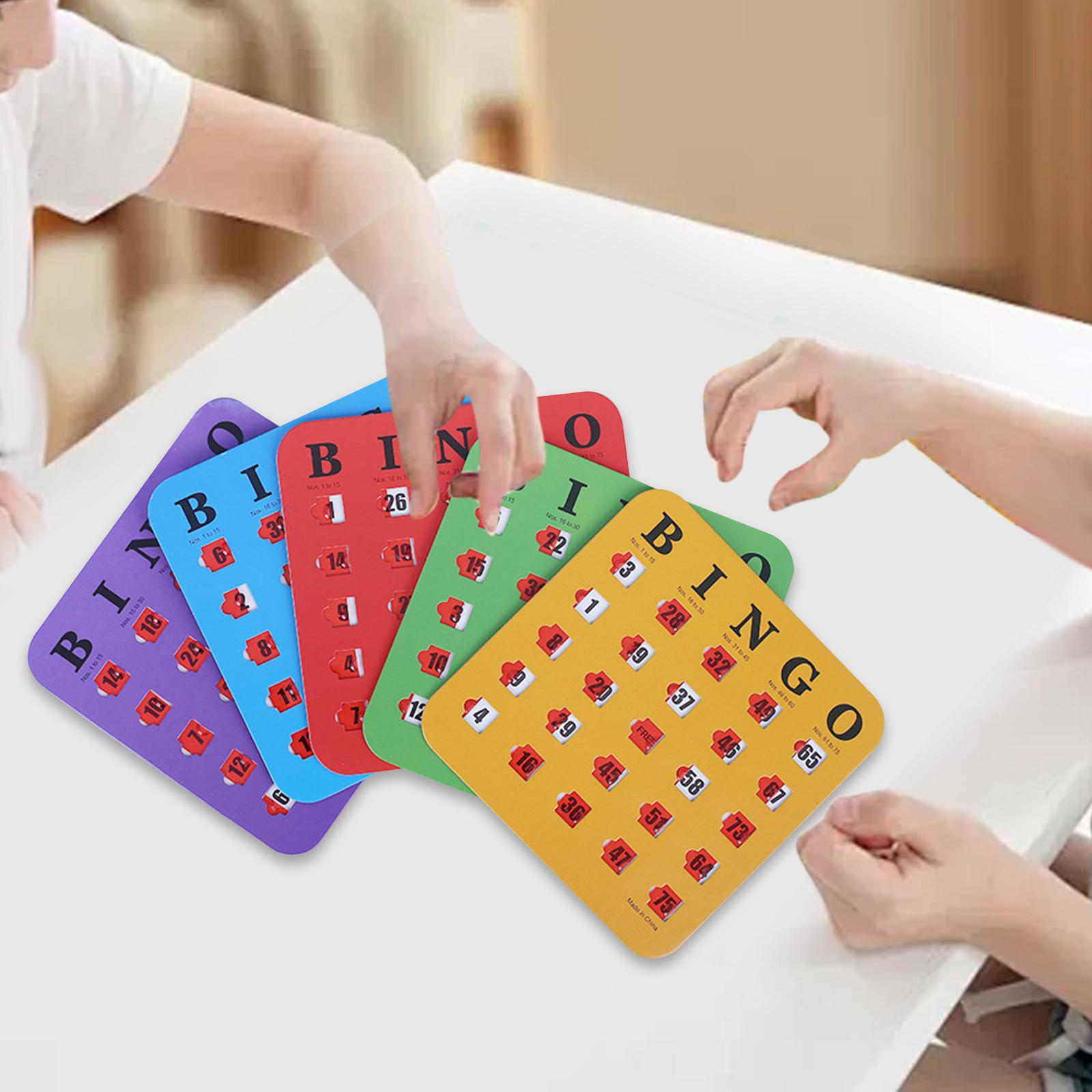 5 Pieces Large Print Bingo Car - Party Games Large Groups recensie en prijs