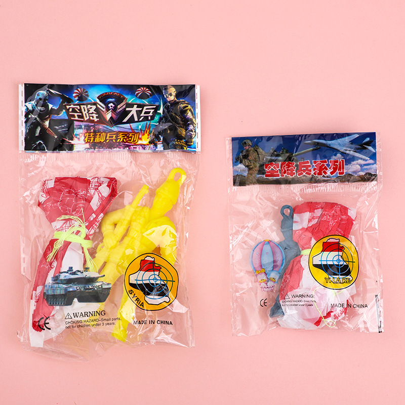 10pcs Plastic Ejecting Parachu - Party Games Kids Outdoor recensie en prijs