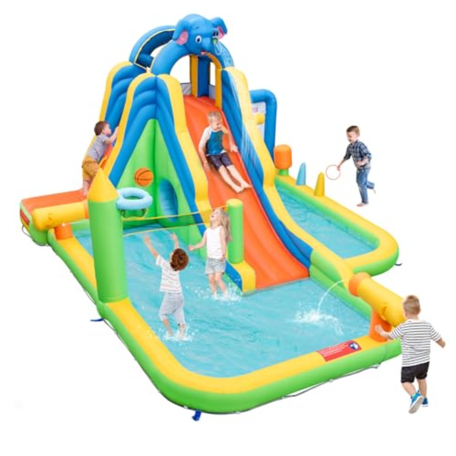 Inflatable Water Slide 9-in-1  - Tic Tac Toe Giant recensie en prijs