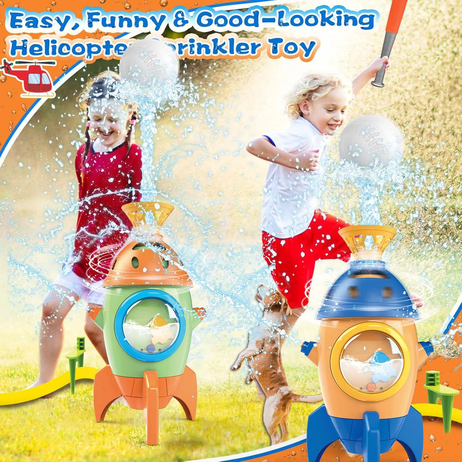 2 In1 Rotation Baseball Water  - Party Games No Equipment recensie en prijs