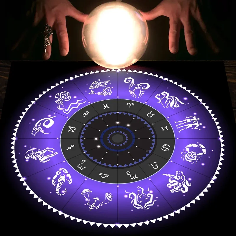 Tarot Cloth Purple Zodiac Whee - Zodiac Party Games recensie en prijs