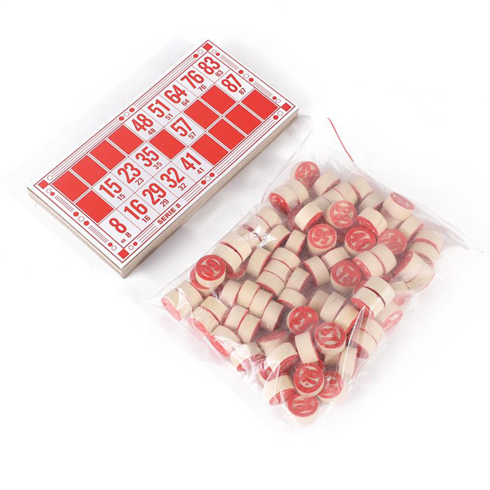 Bingo Set Vintage Wooden Inter - Party Games Large Groups recensie en prijs