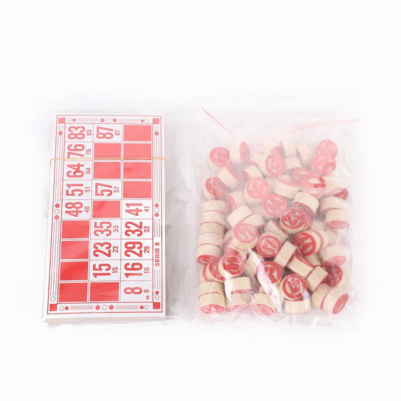 Bingo Set Vintage Wooden Inter - Party Games Large Groups recensie en prijs