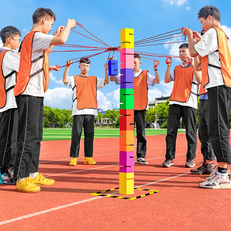 Teamwork Games Tower Building  - Party Games No Equipment recensie en prijs