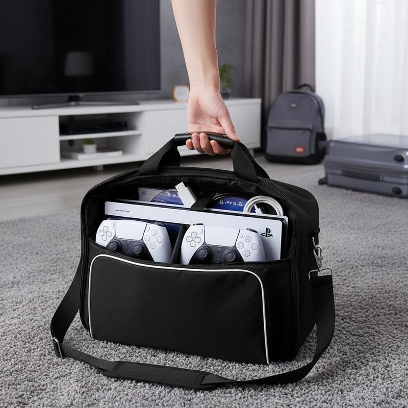 Game Console Suitcase 17x12x7  - Party Games In Ps5 recensie en prijs