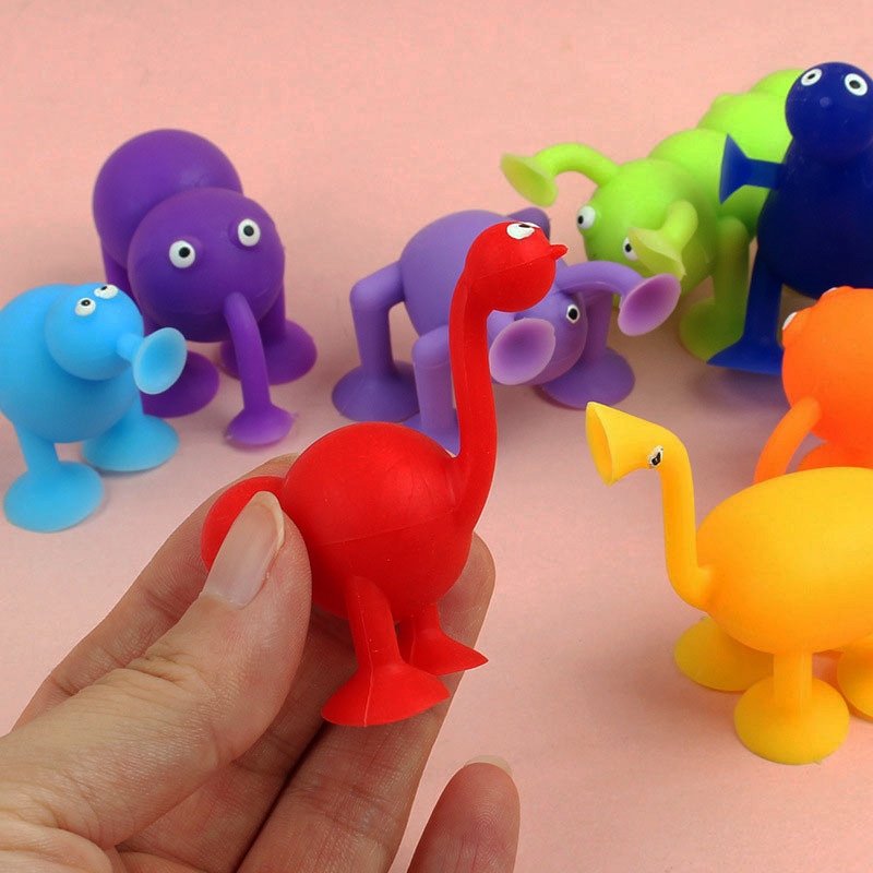 Suction Cup Animal Soft Adhesi - Party Games Popular recensie en prijs