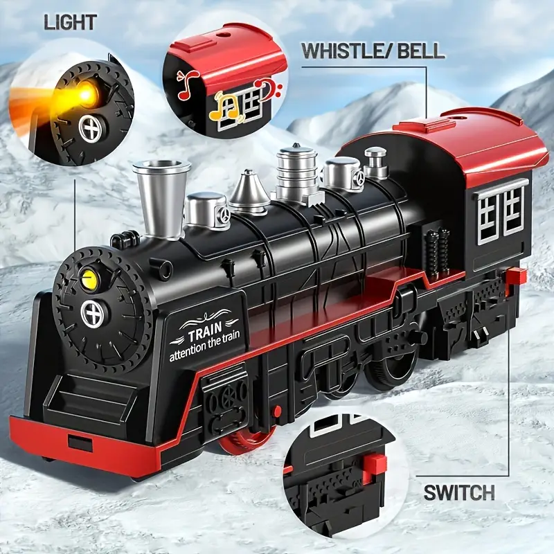 Kids Electric Steam Alloy Trai - Party Games Steam Free recensie en prijs