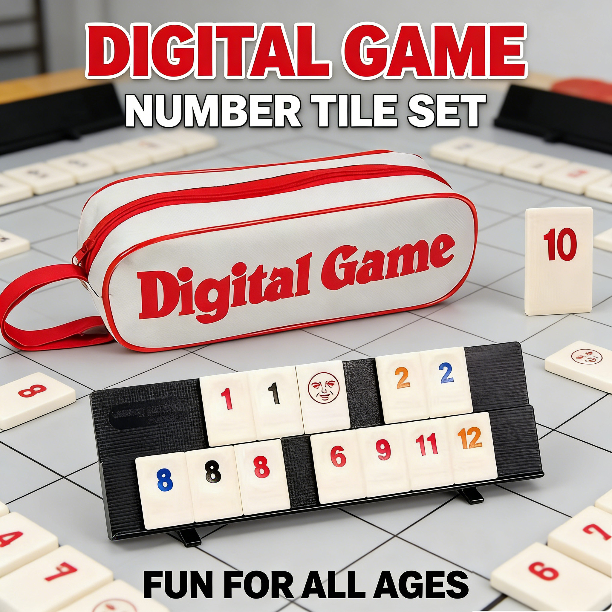 Rummy Cube Game with 4 Racks,R - Party Games Steam Free recensie en prijs