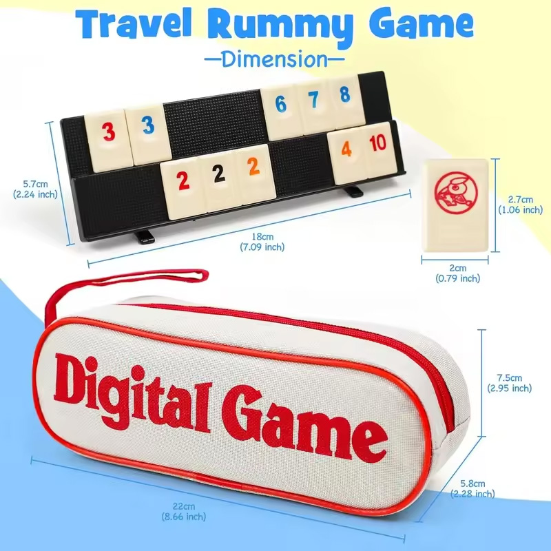 Rummy Cube Game with 4 Racks,R - Party Games Steam Free recensie en prijs