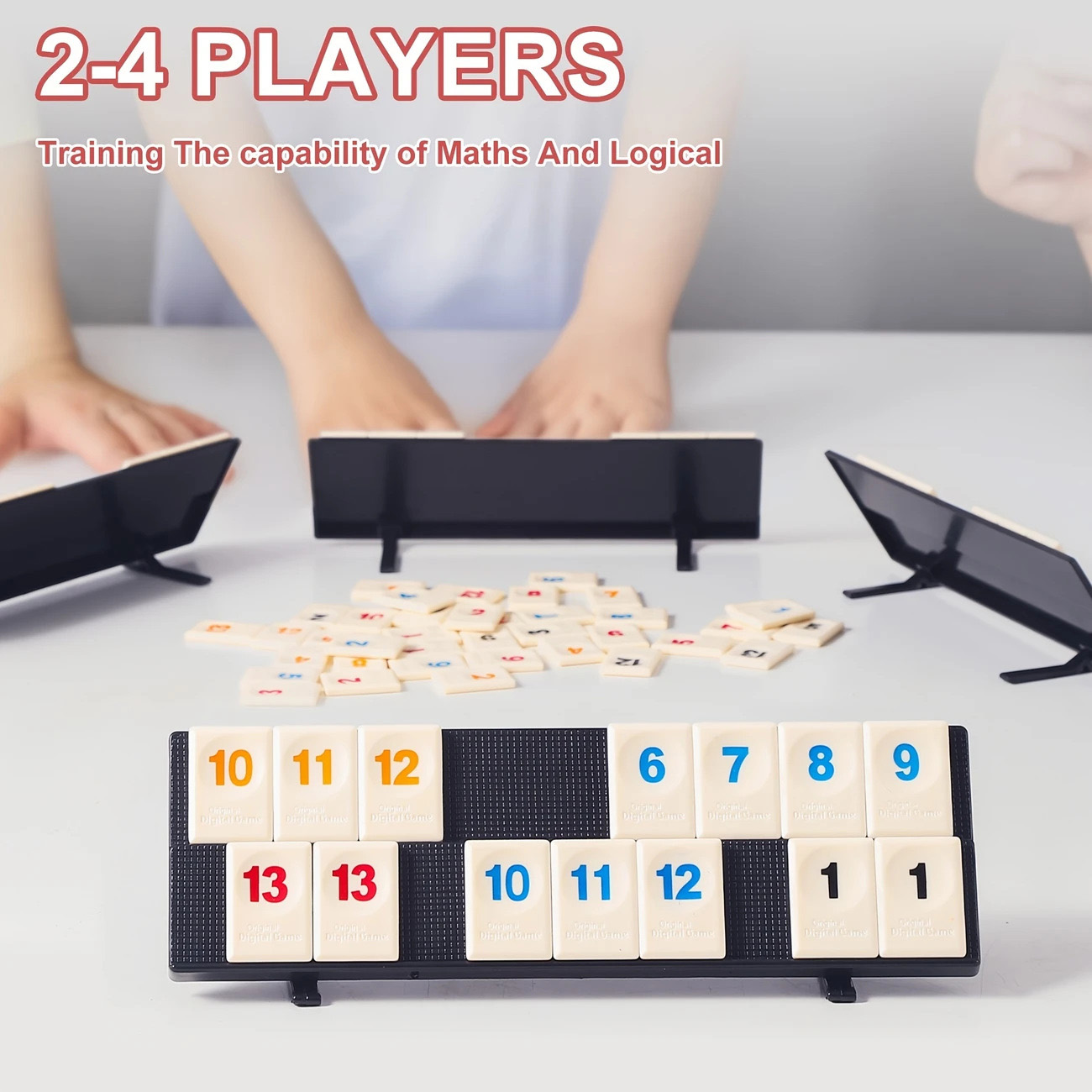 Rummy Cube Game with 4 Racks,R - Party Games Steam Free recensie en prijs