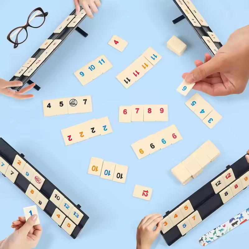 Rummy Cube Game with 4 Racks,R - Party Games Steam Free recensie en prijs