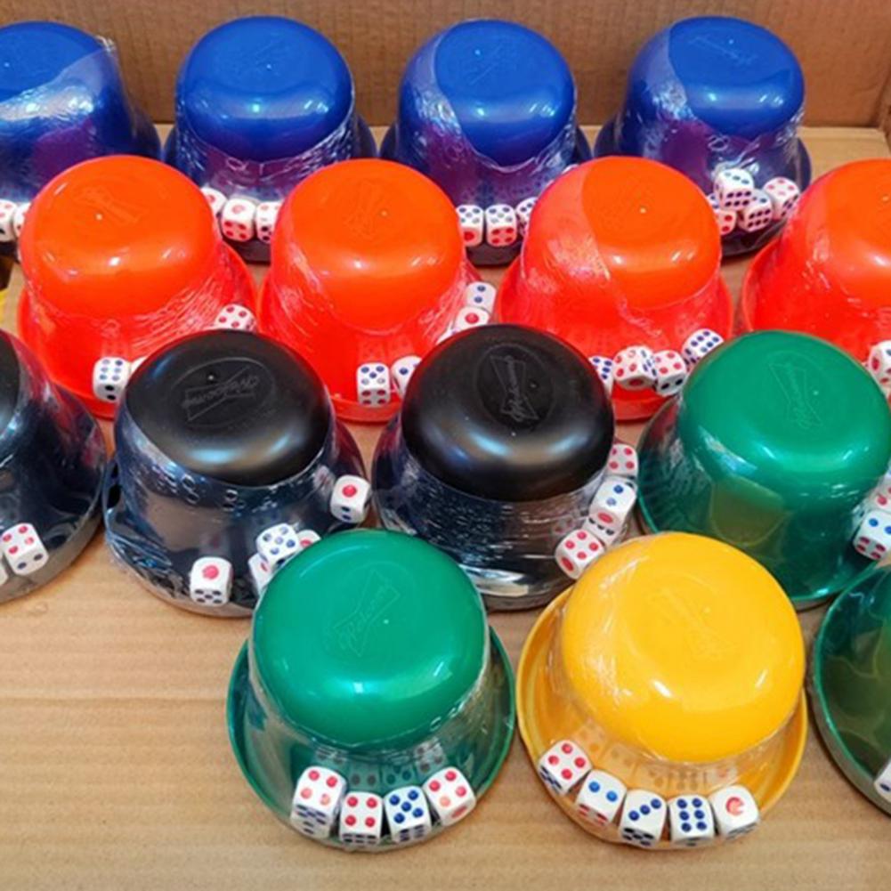2 Sets 8.5cm Dice Cup With Bas - Party Games No Equipment recensie en prijs