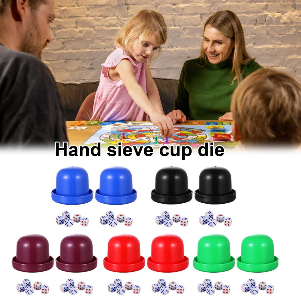 2 Sets 8.5cm Dice Cup With Bas - Party Games No Equipment recensie en prijs