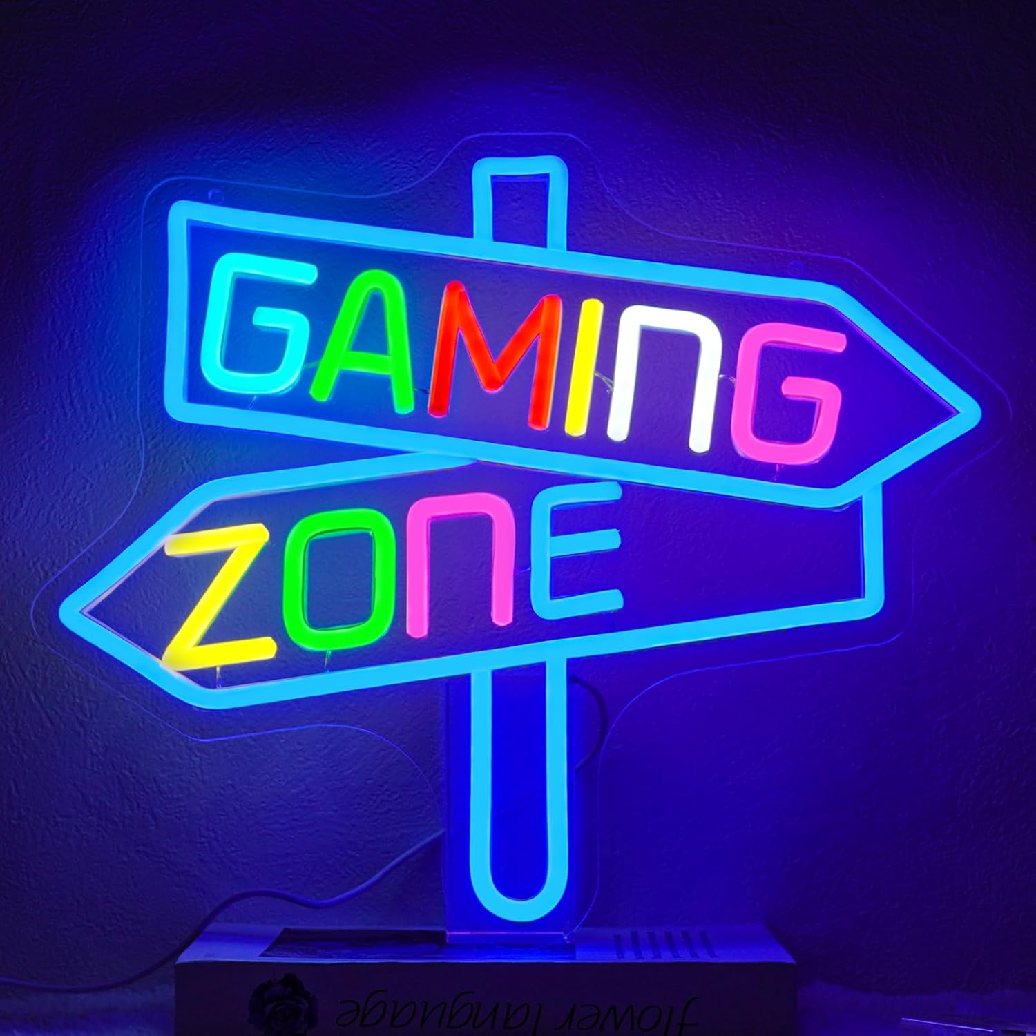 Gaming Zone Neon Sign USB LED  - Party Games Gifts recensie en prijs