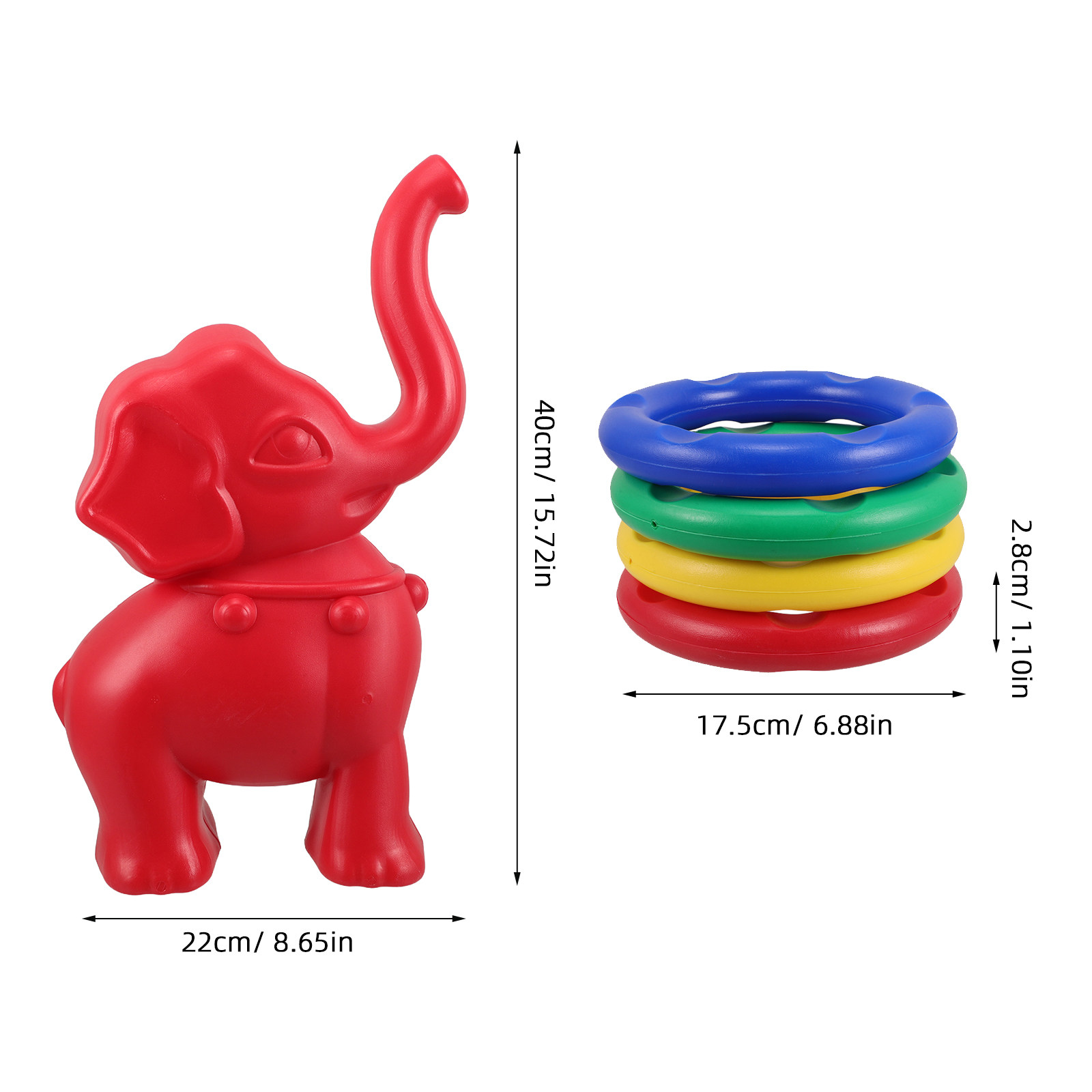 1Set Kids Ring Toss Game Eleph - Party Games Kids Outdoor recensie en prijs