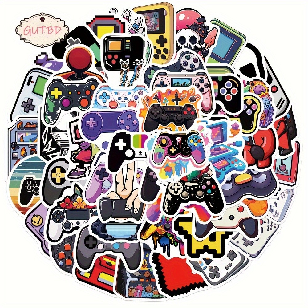 50Pcs Game Handle Stickers for - Party Games Mobile recensie en prijs